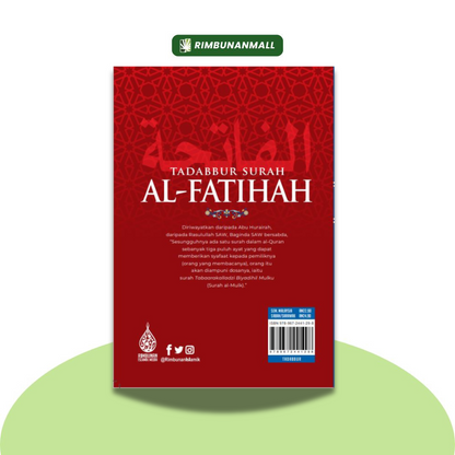 Tadabbur Surah Al-Fatihah By Dr. Mohd Sukki Othman Dan Dr. Wan Muhammad Wan Sulong(RIM)